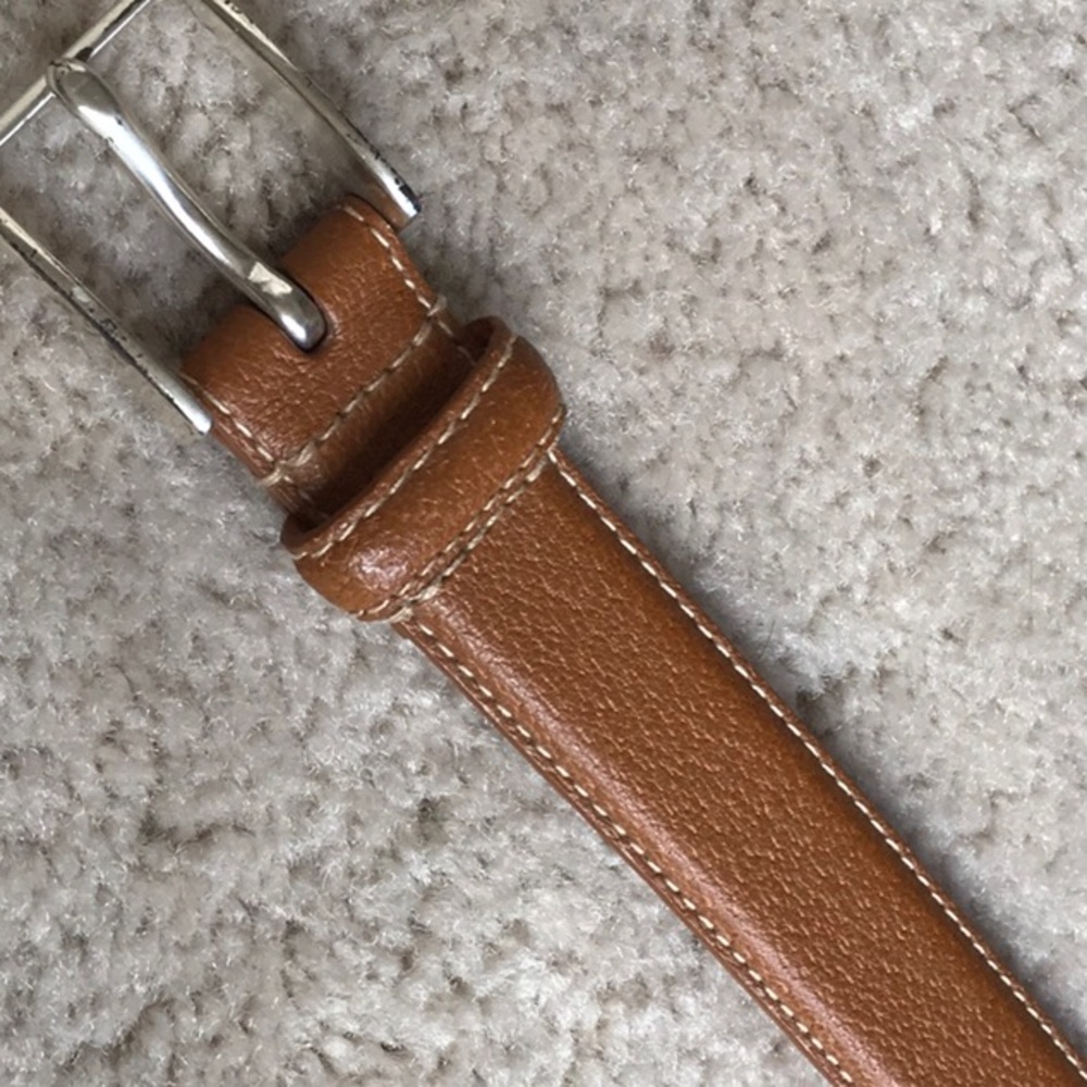 LAUREN Ralph Lauren genuine Italian Leather belt. Sz M see measurements